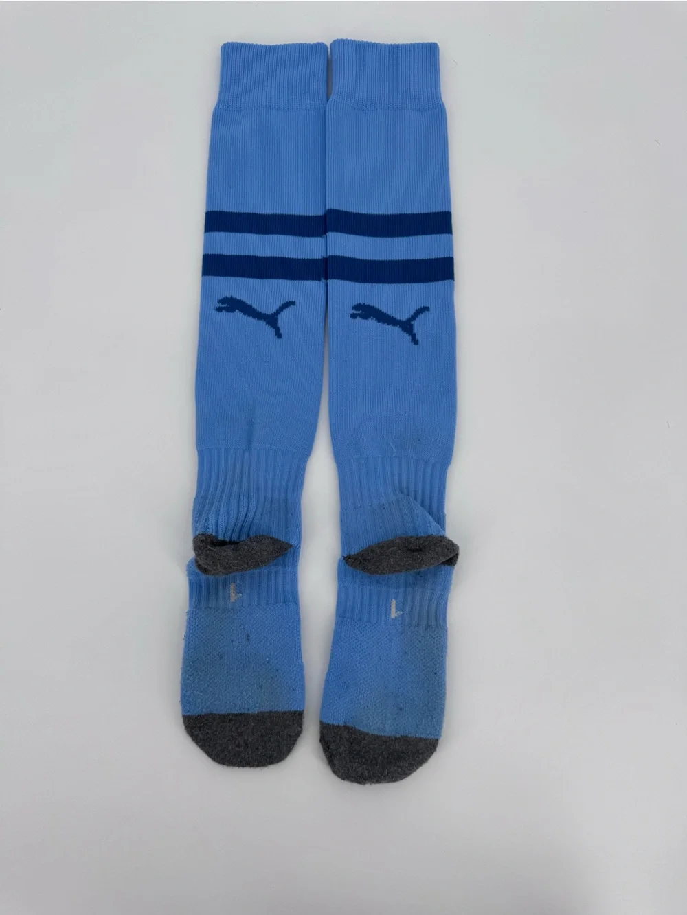 Puma Youth Manchester City Socks Size‎ 1 (US 13K-3) 2023/24 Season Blue